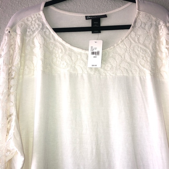 Lane Bryant Lace Blouse - Picture 5 of 8